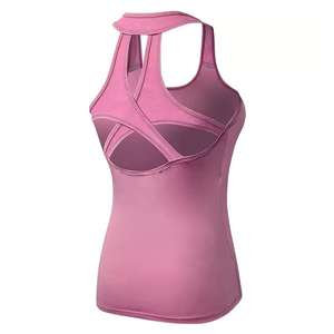 Sexy Women's Yoga V-neck Cross Strap Backless Sports Bra Knitted Casual Tank Top Underwear Fitness - Product Image 5