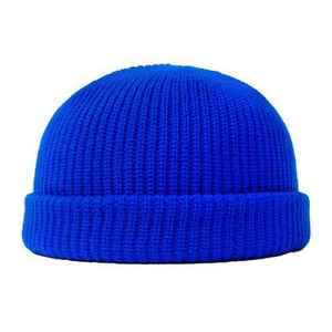 Autumn Winter New Mens Womens Reversible <b>Beanie</b> Designer <b>Wool</b> Jacquard Knitted <b>Hat</b> Multifunctional Warm Image Style - Product Image 1