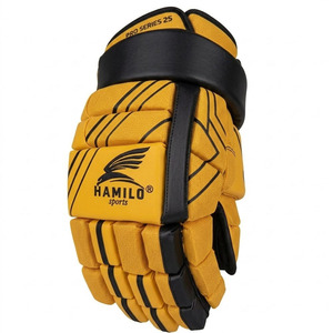 High Quality Customized Lacrosse <b>Gloves</b> Unique Design Breathable Leather <b>Gloves</b> Low Price for Sports and Ice Hockey - Product Image 6