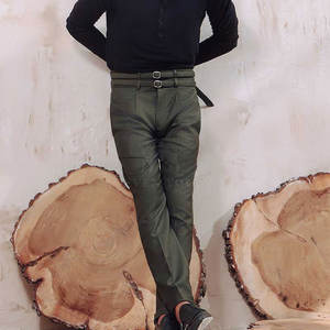 กางเกงยีนส์ผู้ชายคุณภาพสูง เอวสองชั้น ปรับขนาดเอวได้ ทรงตรง แฟชั่นลำลอง สวมใส่สบาย ขายตรงจากโรงงาน - Product Image 2