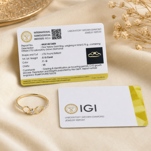 Fine Luxury 14KT Solid Gold <b>Ring</b> with Lab Grown <b>Diamond</b> Women's Wedding & Party Jewelry Wholesale Manufacturer - Product Image 6