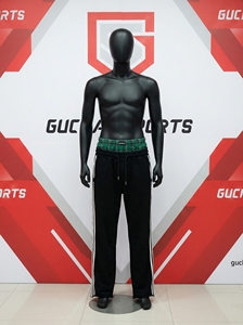 Pantalones Deportivos para Hombre 2026 con Diseño de Franja Lateral, Tela de Felpa de Algodón Suave, Cintura Elástica, Estilo Deportivo de Corte Holgado - Product Image 2