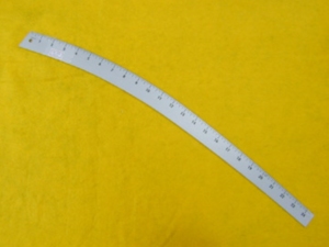 Regla de Aluminio para Modista DK-958 de 24 Pulgadas/60 cm |   Regla de Curva Francesa para Coser - Product Image 2