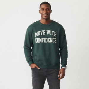 Sweat-shirt à col rond en coton sur mesure, design tendance 2026, fabriqué au Pakistan pour l'hiver - Product Image 1