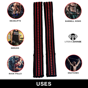 CLOVIX SPORTS Fitness Wrist <b>Straps</b> Weight Training Gym <b>Straps</b> Anti Slip Durable Custom Logo - Product Image 5