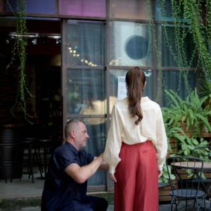 Pantalones delanteros planos holgados de pierna ancha de rayón/seda de lino de alta calidad para mujer, pantalones ecológicos elegantes y cómodos sin esfuerzo - Product Image 4