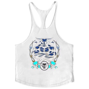 Débardeur Homme OEM Personnalisé Imprimé Sans Manches Coton Été Décontracté Sous-vêtement Fournisseur en Gros - Product Image 5