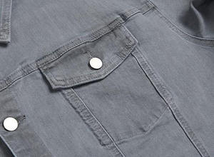 <b>Custom</b> <b>Denim</b> <b>Jackets</b> Premium Casual Outerwear Fashion Clothing Manufacturer - Product Image 6