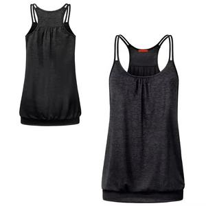 Nueva Camiseta sin Mangas para Mujer, Cuello Redondo, Estilo Deportivo, Top Corto para Gimnasio - Product Image 5