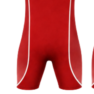Combinaison de lutte sublimée rouge pour hommes, en polyester, uniforme sportif athlétique sans manches, vêtements de lutte pour l'entraînement, les matchs et les compétitions - Product Image 6