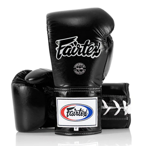 สินค้ามาใหม่ รุ่นยอดนิยม ดีไซน์คุณภาพสูง ถุงมือชกมวยหนังแท้ Fairtex คุณภาพระดับท็อป ถุงมือชกมวยหนังแท้สำหรับฝึกซ้อม Fairtex - Product Image 1