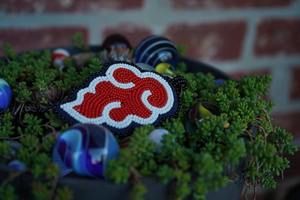 Porte-clés élégant fait main avec broderie perlée, motifs crème glacée, chocolat et autres, au design mignon et élégant, finition de luxe, d'Inde - Product Image 5