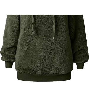 Sudadera con Capucha Extra Grande Personalizada para Mujer, de Forro Polar, 100% Algodón, Transpirable, Resistente al Viento, Ecológica, 360g - Product Image 3