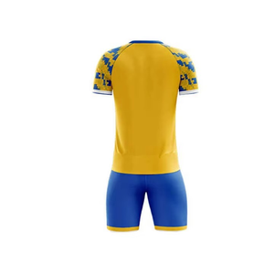 Ensemble de maillots de football personnalisés sublimés camouflage rouge et noir à pixels, uniforme de football à séchage rapide, vêtements de sport d'équipe OEM ODM - Product Image 2