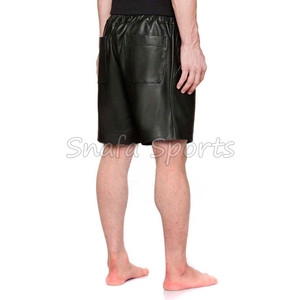 กางเกงขาสั้นหนังแท้ 100% สำหรับผู้ชาย สวมใส่สบายๆ ออกกำลังกาย หรือทำกิจกรรมกลางแจ้ง ระบายอากาศได้ดี แห้งเร็ว มีจำหน่ายแล้ว - Product Image 2