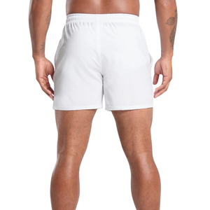 Pantalones Cortos Deportivos para Hombre, Corte Ajustado de 5 Pulgadas, Ligeros, de Secado Rápido, para Gimnasio, Correr y Entrenamiento, Color Blanco - Product Image 2