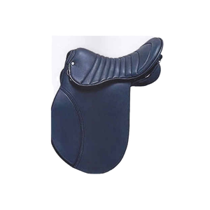 Sillín de caballo inglés de cuero Premium con correas de estribo y tachuelas ecuestres duraderas - Product Image 1