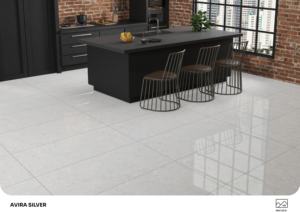 กระเบื้องพอร์ซเลนเคลือบเงา Celestial Reflect ขนาด 600x1200 มม. 60x120 ซม. 24x48 นิ้ว สำหรับปูพื้นและตกแต่งผนัง - Product Image 4