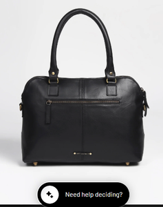 <b>Leather</b> Weekender Duffel <b>Bag</b> Unisex <b>Soft</b> Handle Zipper Closure Travel <b>Bag</b> 36-55L Capacity Durable Polyester Lining - Product Image 2