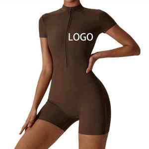 Chaqueta Deportiva Personalizada para Mujer, Ajustada, de Manga Larga, con Orificios para el Pulgar, Curvada, para Gimnasio, Yoga, Running - Product Image 4