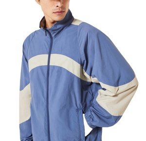 High Quality Custom Logo Windbreaker <b>Jacket</b> Breathable Mesh Lining Zipper Casual Outdoor Windbreaker <b>Jackets</b> <b>Men</b> - Product Image 4