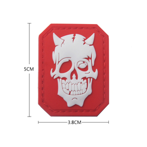 OEM Custom PVC Rubber Patch 3D Detailed Logo Patch for Hats Jackets <b>Bags</b> Durable Apparel Branding Supplier - Product Image 4