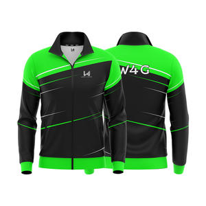 Chaqueta Bomber Formal Unisex W4G con Logotipo Personalizado, Ecológica, Resistente al Viento, Transpirable, con Cierre Completo y Forro Polar - Product Image 1