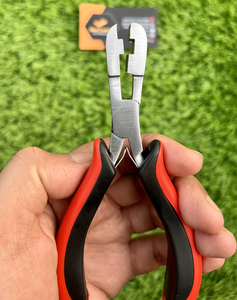 Pince à fusion professionnelle pour extensions capillaires à la kératine, pointes plates de 5 mm, pré-collées, en acier inoxydable durable - Product Image 3