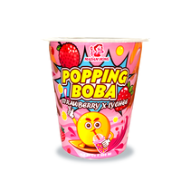 Tasses à Bubble Tea Rondes en PP Personnalisables avec Logo Madame Hong - Origine Taïwanaise