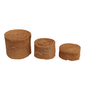 Cinta de Fibra de Coco Flexible para una Fácil Aplicación y Apoyo al Crecimiento de Plantas en Entornos de Jardinería y Viveros - Product Image 1