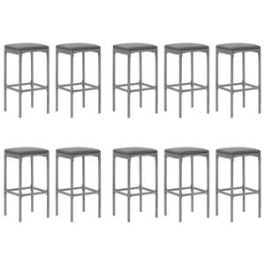 Conjunto de Bar para Jardín en Gris Oscuro - Product Image 4