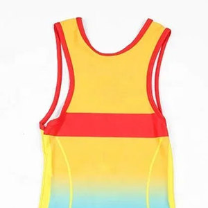 Singlet de Lucha Libre para Hombre de Alta Calidad y Bajo Precio – Diseño Sublimado Personalizado, Ropa Deportiva para Gimnasio y Combate Hecha en Pakistán - Product Image 4
