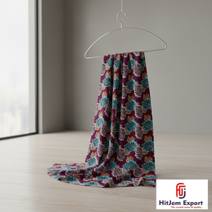 Design d'impression sur tissu africain inspiré de la culture nigériane traditionnelle et des styles de mode Ankara vibrants - Product Image 5