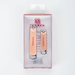 ชุดตัดเล็บ JM713 สีโรสโกลด์ ขนาดใหญ่และเล็ก ทำจากสแตนเลสสตีล ตัดเล็บได้อย่างแม่นยำ พกพาสะดวก อุปกรณ์ดูแลเล็บมือ ผลิตในอเมริกาและเอเชีย - Product Image 5