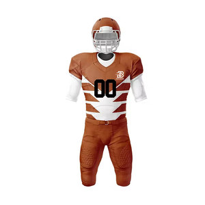Uniforme de football américain de dernière conception, coutures durables, uniforme de football américain respirant, utilisation de l'uniforme de football américain - Product Image 1