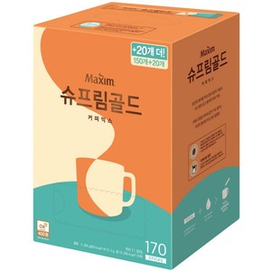 Premium Korean Instant <strong>Coffee</strong>-Maxim Supreme <strong>Gold</strong> 170 Sticks Sweet &amp; <strong>Creamy</strong> Caffeinated 100% Natural Flavor - Product Image 4