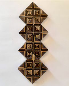 Sous-verre en MDF au design unique avec impression de fruits oranges, fabriqué en Inde, pour l'exportation, vente en gros pour hôtels et usage domestique - Product Image 3