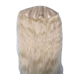 Perruque en cheveux humains Remy indiens pour femmes, ondulations naturelles, ondulations profondes, douce et légère, bonnet en silicone, Taz Hair BD - Product Image 4