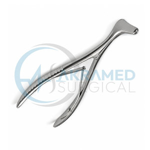 เครื่องมือผ่าตัดจมูกแบบพรีเมียม Akramed Surgical Cottle Nasal Speculum ทำจากเหล็กกล้าไร้สนิม สำหรับการผ่าตัดจมูก ประเภทเครื่องมือผ่าตัดหู คอ จมูก ระดับ Class I ใช้ซ้ำได้ ได้รับการรับรองมาตรฐาน CE - Product Image 4