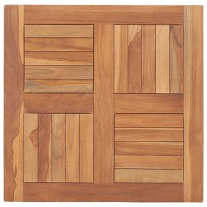 23.6 da tavolo in legno massello di Teak \ "x23.6 \" x1 \ "per uso ristorante - Product Image 1