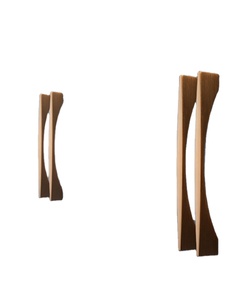 Perillas de Madera Pulida 100% Naturales e Impermeables, Tiradores de Armario de Lujo de Alta Gama para una Decoración del Hogar Elegante, Estilo Amoroso - Product Image 3