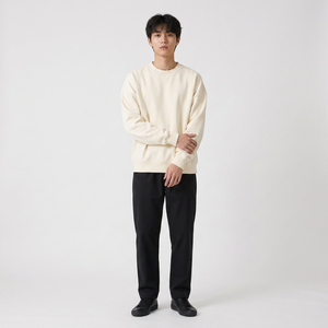 Fournisseur de sweat-shirts à logo embossé en gros, avec sweat-shirts à col rond et étiquette privée pour les marques de mode américaines - Product Image 3
