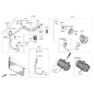 ix35 Nuevas Piezas y Accesorios para Autos y Camiones 97674D3000 - Product Image 2