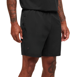 Pantalones Cortos Deportivos Híbridos para Hombre, Diseño Gráfico, 7 Pulgadas, Corte Ajustado, Ligeros, para Entrenamiento, Gimnasio, Fitness, Color Negro - Product Image 3