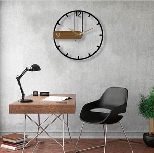 2023 SWT Contemporary <strong>Wall</strong> <strong>Clock</strong> <strong>Square</strong> Black Handicrafts Alloy Steel Iron Design Quartz Needle Hanging <strong>Wall</strong> Mount Decorative - Product Image 6