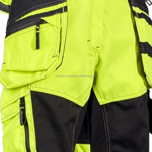 Pantalon de travail robuste pour l'extérieur, coupe ajustable, poches fonctionnelles, pour les professionnels de l'entretien, grandes tailles - Product Image 4