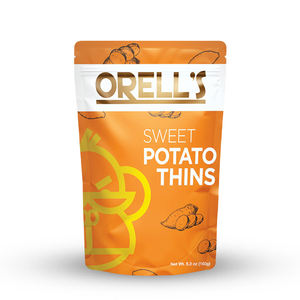 Chips de patate douce glacées premium 150g – Croustillantes et minces - Product Image 1