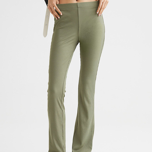 Yoga <b>Leggings</b> for Women's Custom Cotton Spandex Slim Fit Woman <b>Leggings</b> High Impact Gym <b>Leggings</b> <b>With</b> <b>Pockets</b> - Product Image 4