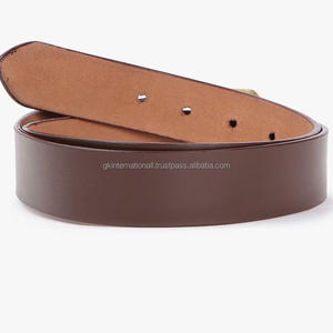 Cinturón de cuero genuino personalizado de marca Cinturones de hebilla de latón intercambiables para hombres Cinturones de cuero de vaca de moda unisex todos los tamaños - Product Image 5