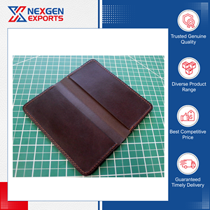 Cubierta de Cuero Personalizada Hecha a Mano para Chequera, Calidad Garantizada, Disponible en Cantidad al por Mayor a Precio de Mercado con Descuento - Product Image 5